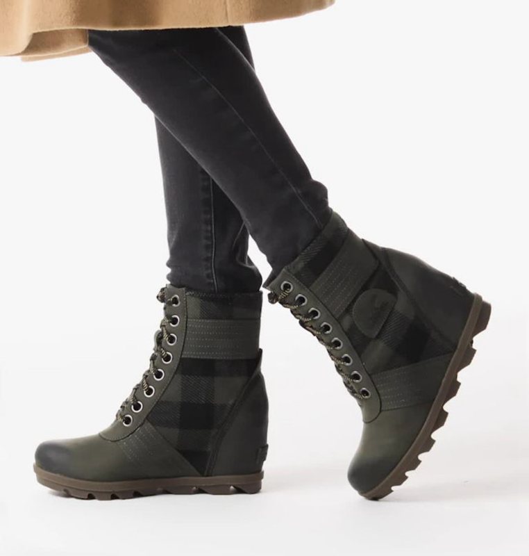 Wedges Sorel Mujer - Lexie™ Boot Verde Oscuro - 16473-NDLC